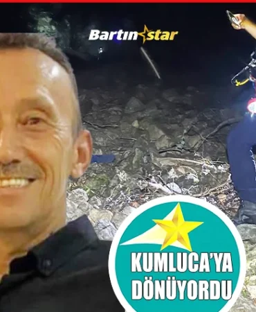 bartın kumluca ormanda traktör kazası