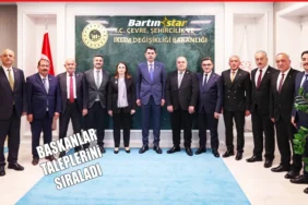 çevre bakanı murat kurum bartın heyetini ağırladı