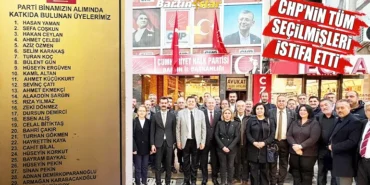chpnin bartındaki tüm seçilmişleri istifa etti