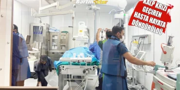 Bartın Devlet Hastanesi’nde ilk anjiyo