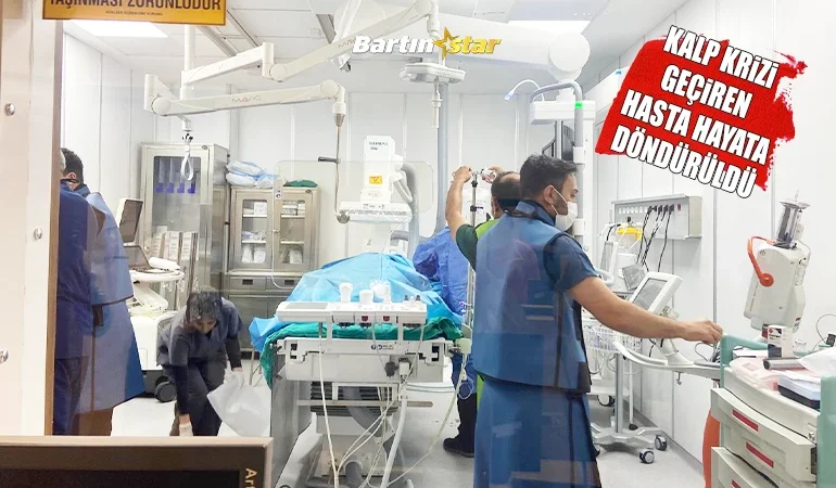 Bartın Devlet Hastanesi’nde ilk anjiyo