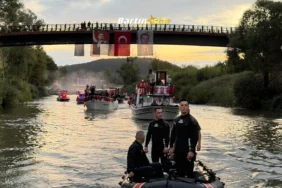 Bartın Irmağı’nda 104. Yıl Tekne Geçişi3