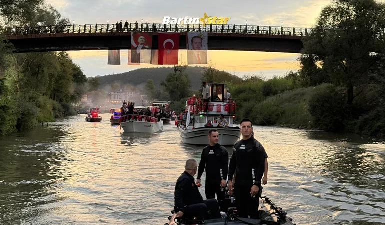 Bartın Irmağı’nda 104. Yıl Tekne Geçişi3