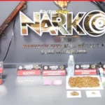 Bartın narkotikten şafak baskını Bol bonzai ile 5 kişi paket