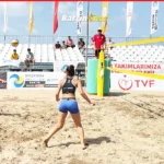 Bartın'da plaj voleybolu heyecanı
