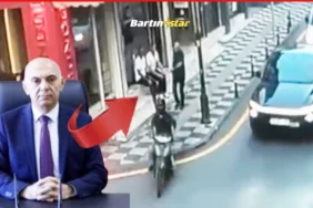 Polisten kaçan motorcu, vali yardımcısına çarptı bartın