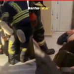 bartın Asansör bir kat aşağı düştü, korkudan bayılan kişi kurtarıldı