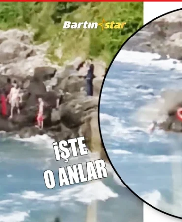 bartın Yasağa rağmen denize giren 3 kişi son anda kurtarıldı1