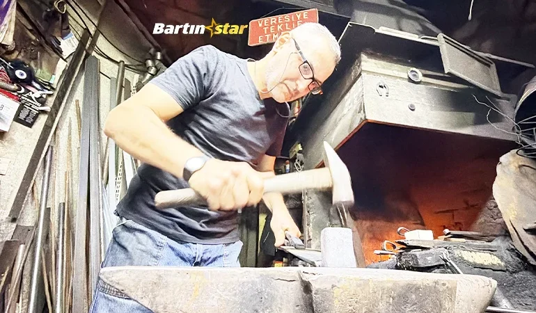Bartın Demirciler Çarşısı’nın son demircisi1