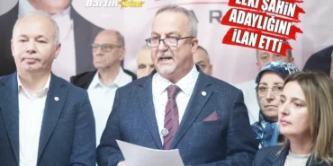 Bartın yeni parti merkez ilçe adaylığını açıkladı zeki şahin