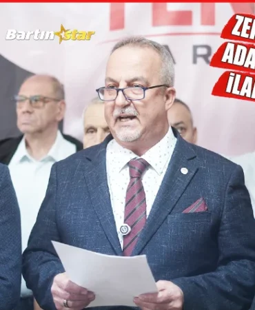 Bartın yeni parti merkez ilçe adaylığını açıkladı zeki şahin