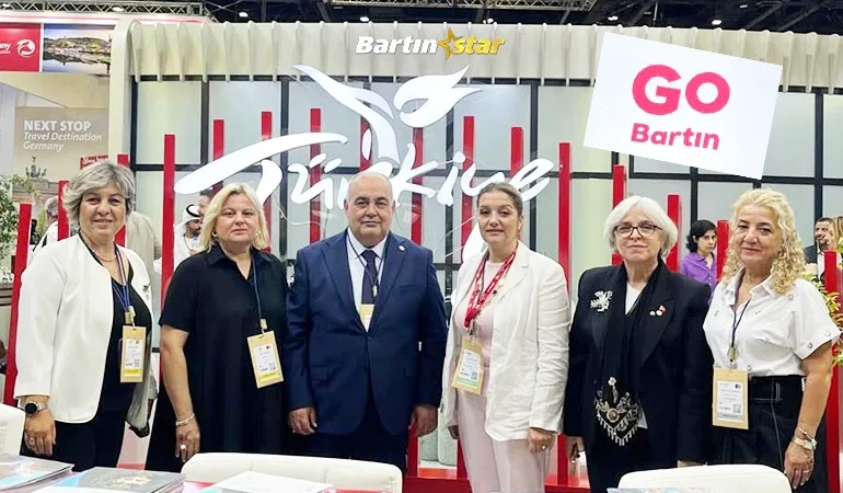 Dubai’de Go Bartın reklamı turizm fuarı