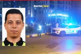 Korsan taksici emekli polis, ceza yazan polisi sırtından vurdu