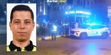 Korsan taksici emekli polis, ceza yazan polisi sırtından vurdu