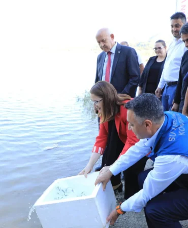 Kozcağız Barajı’na 85 bin sazan yavrusu2