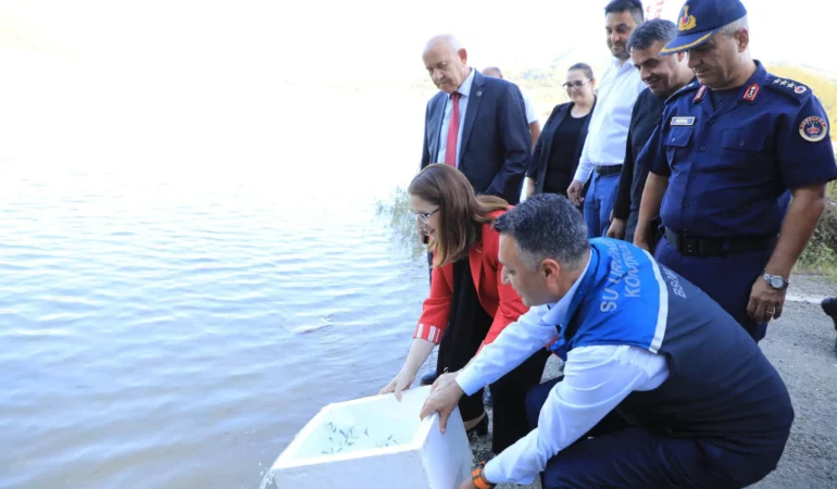 Kozcağız Barajı’na 85 bin sazan yavrusu2