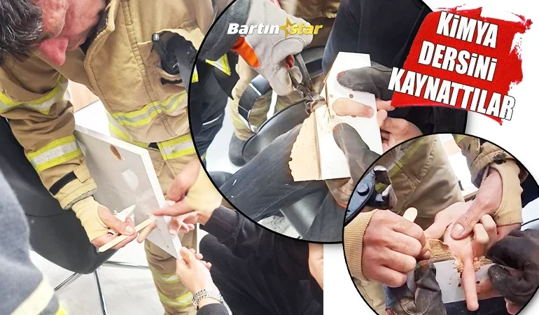 Parmağım dolaba sıkıştı, yetiş itfaiye4