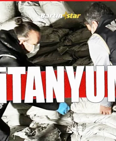 bartında 40 milyonluk titanyum ele geçirildi